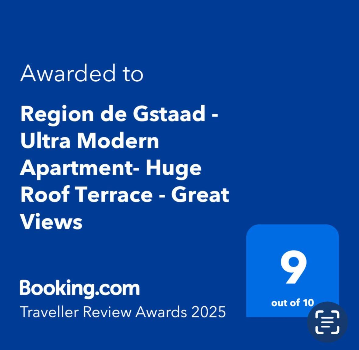 Apartment Region De Gstaad - Ultra Modern Apartment- Huge Roof Terrace - Great Views Zweisimmen